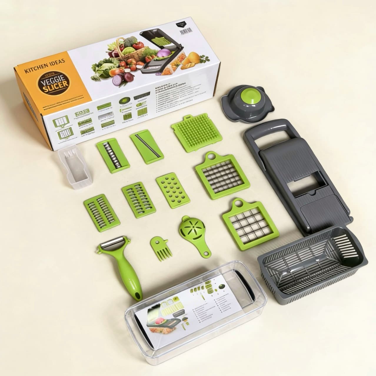 Picador de Verduras 16 en 1 — Organización para espacios pequeños | ForHome